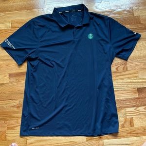 The northern trust navy Nike golf polo